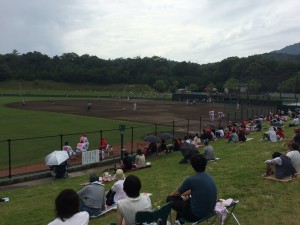 球場の風景