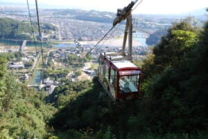 岩国城ロープウエー  初日の出早朝運転