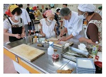 魚を使った料理講習会 @ 地方卸売市場 調理講習室